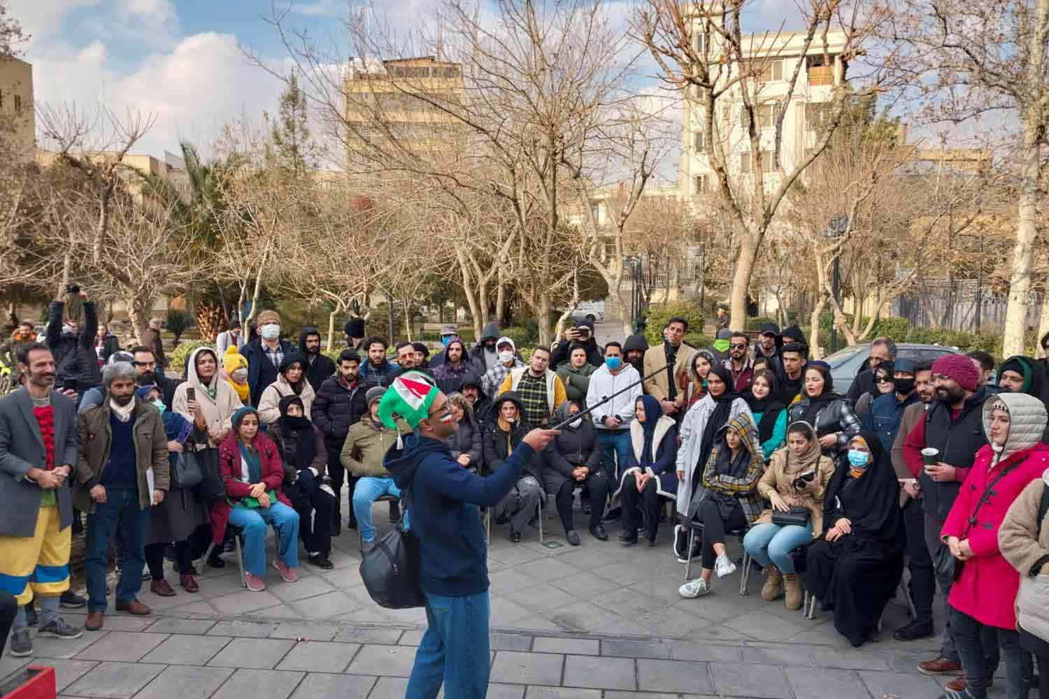 گزارش تصویری| جشنواره تئاتر فجر از نگاه عکاسان نوجوان حوزه هنری